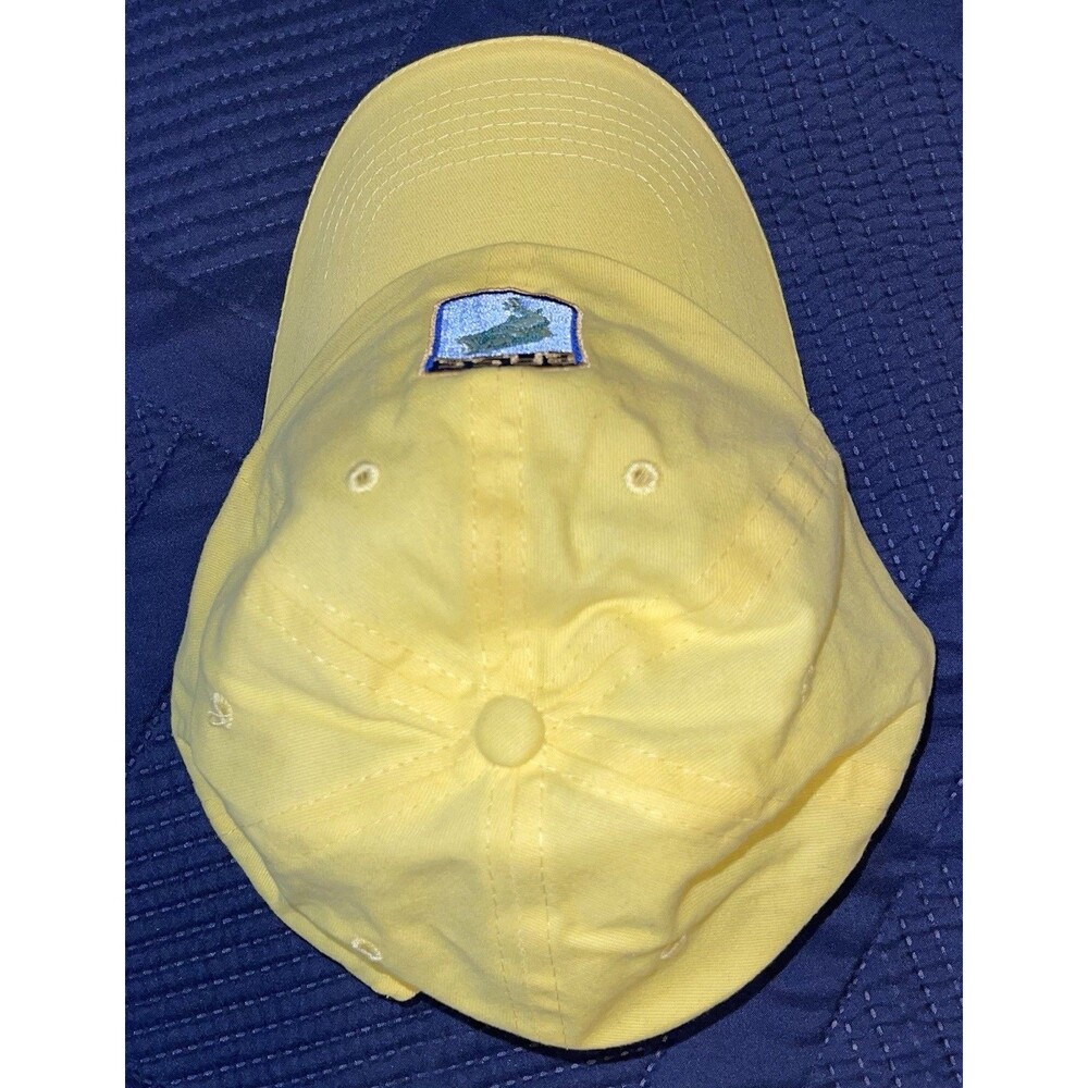 Bic Bass Pro Hat Baseball Yellow Logo Adjustable Unisex - Picture 4 of 5